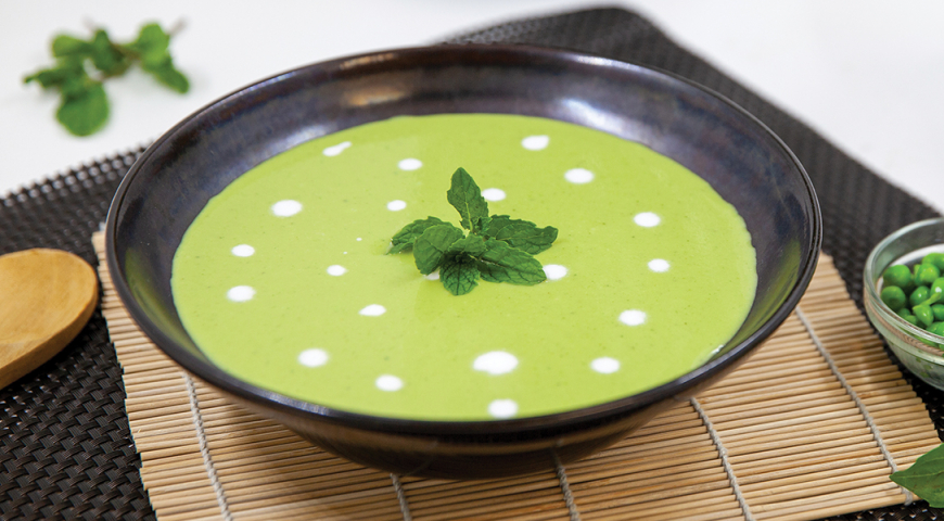 Cool Mint Pea Bisque