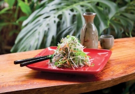 Image of Daikon Salad with Sesame Dressing