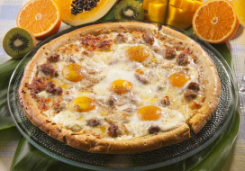 Image of Father's Day Breakfast Pizza