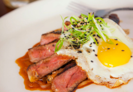 Image of Kimchi Steak and Eggs