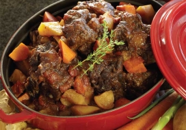 Image of Red Wine Braised Oxtail Stew