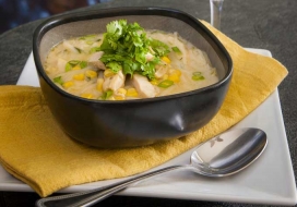 Image of Southeast Asian Chicken & Corn Soup
