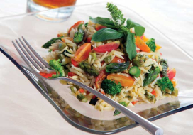 Image of Vegetable Orzo Pasta Salad