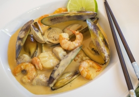 Image of Seafood Coconut Thai Curry