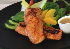 Image of Ka‘u Orange Teri Salmon Salad