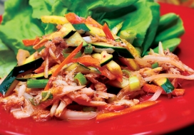 Image of Crab & Vegetable Kimchee Salad