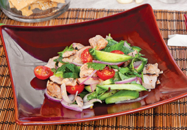 Image of Asian Style Grilled Chicken Salad