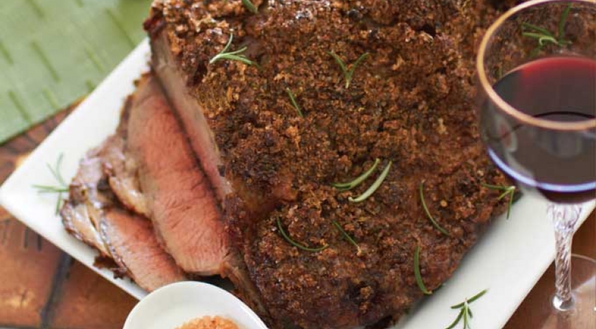 Alaea Salt Seasoned Prime Rib Roast Alaea Salt Seasoned Prime Rib Roast