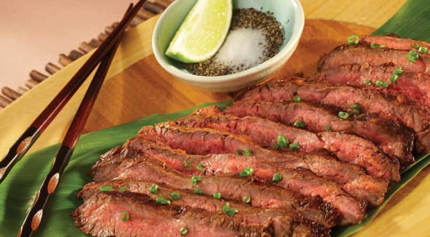 The Best BBQ Flank Steak