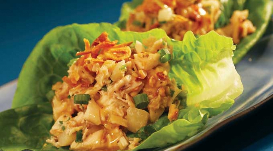 Baby Romaine Lettuce Wraps