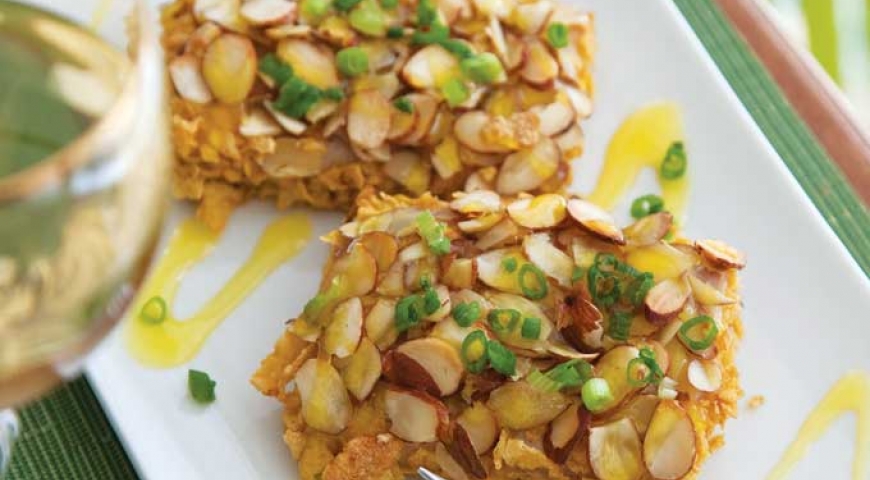 Baked Almond Fish Fillets with Lilikoi Lemon Sauce Baked Almond Fish Fillets with Lilikoi Lemon Sauce
