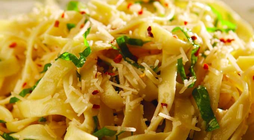 Basil Anchovy Pasta Basil Anchovy Pasta