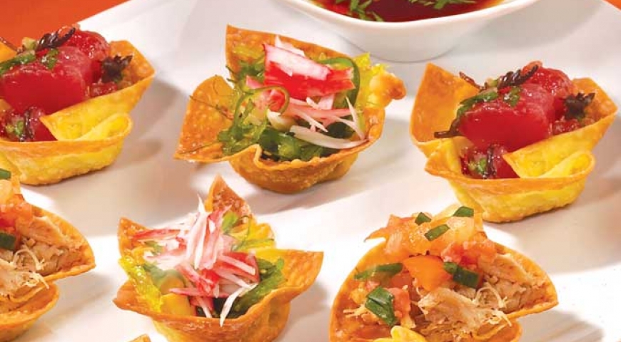 Crispy Won Ton Delights