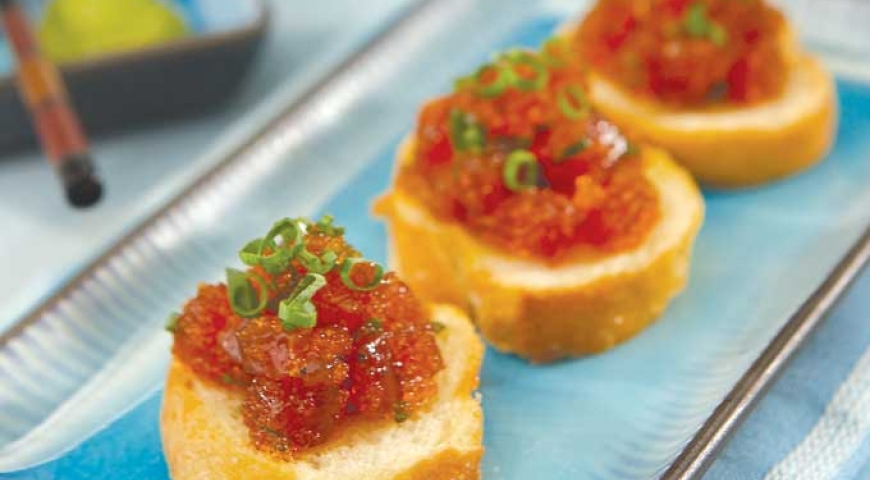 "Crunchy" Ahi Toast "Crunchy" Ahi Toast