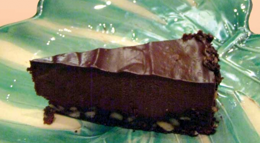 Dark Chocolate Kona Coffee Mousse Cake