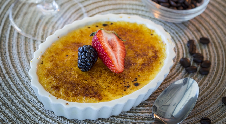 Kona Coffee Creme Brulee