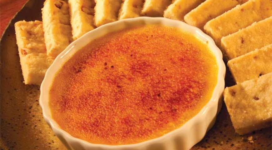 Pumpkin Crème Brûlée Crisps