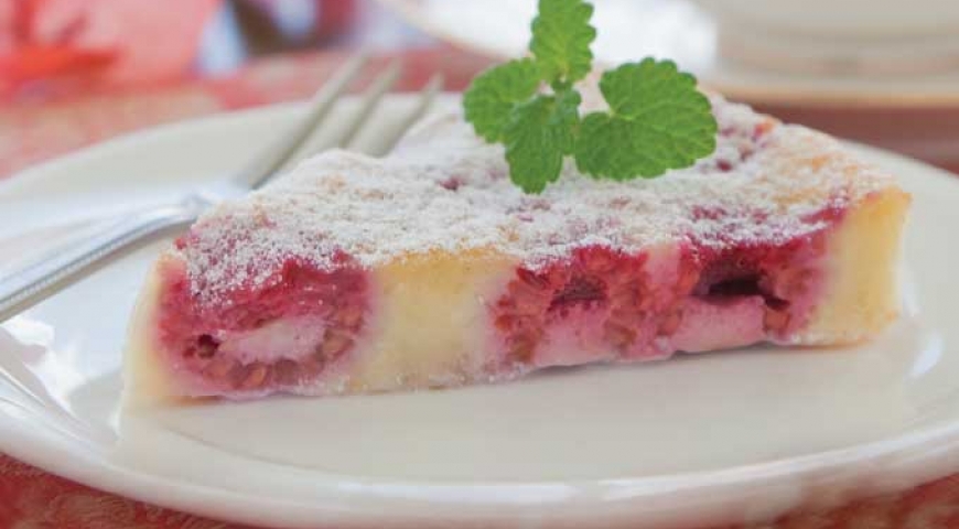 Raspberry Clafoutis