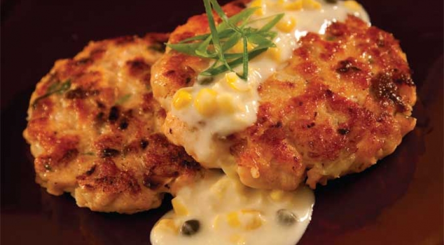 Salmon Crab Patties