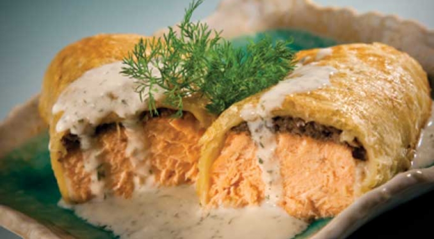 Salmon Wellington