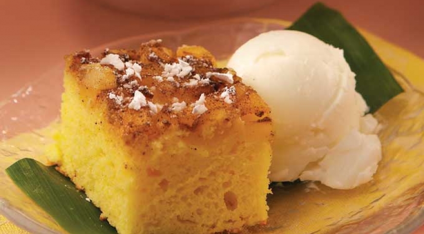 Upside Down Buttermilk Pear Cake Upside Down Buttermilk Pear Cake