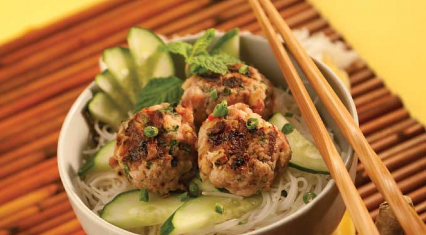 Vietnamese Style BBQ Pork Patties Vietnamese Style BBQ Pork Patties