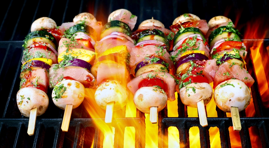 Asian-Inspired Fresh Fish Skewers