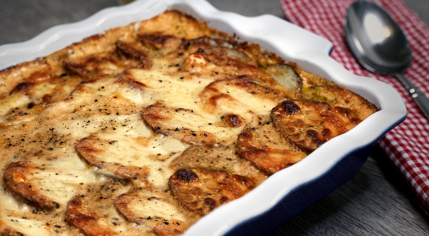 Pesto Scalloped Potatoes