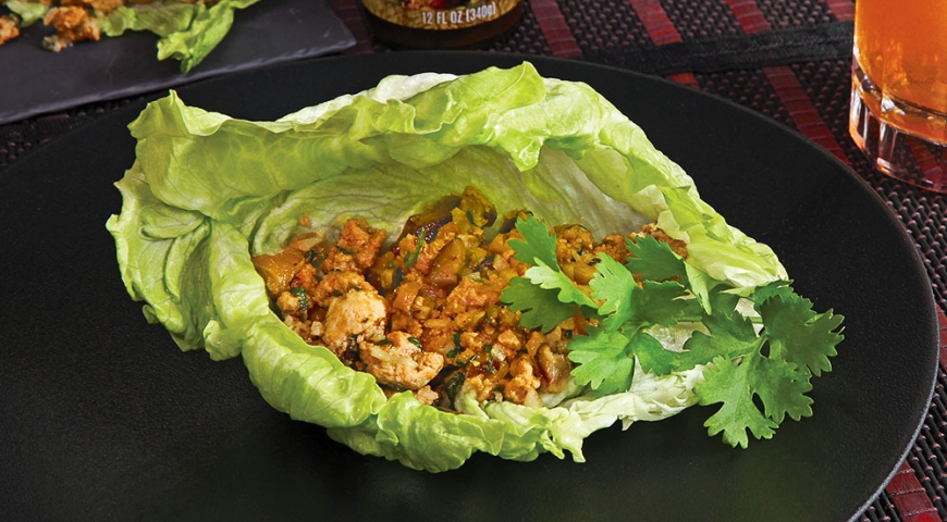 Lemongrass Pork Lettuce Cups