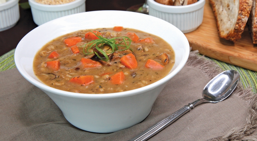 Mushroom Barley Soup