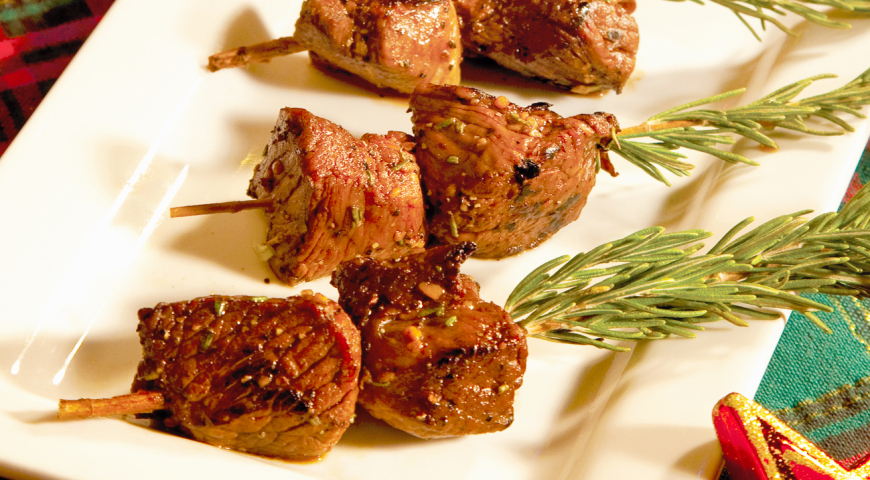 Rosemary Lamb Kabobs