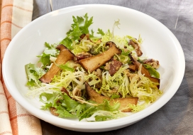 Image of Warm Winter Salad with Ali'i Mushrooms