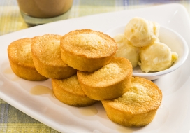 Image of Sponge Cake with Honey Butter