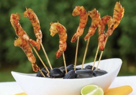 Image of Cilantro Shrimp Lollipops