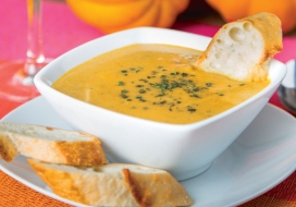 Image of Curried Pumpkin Coconut Bisque
