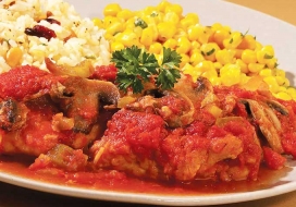 Image of Easy Baked Chicken Cacciatore