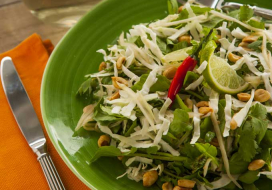 Image of Green Papaya, Watercress and Cabbage Salad