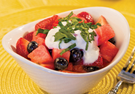 Image of Cinnamon Basil Fruit Salad