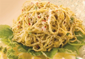 Image of Lemon Arugula Pesto Linguine