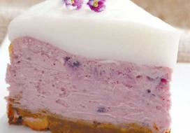 Image of Purple Sweet Potato Cheesecake