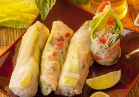 Image of Delicious South East Asian Wraps