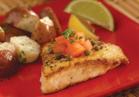Image of Sautéed Halibut with Lime & Capers