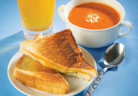 Image of Best Tomato Soup & Grilled Cheese Sandwich Ever