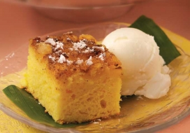 Image of Upside Down Buttermilk Pear Cake