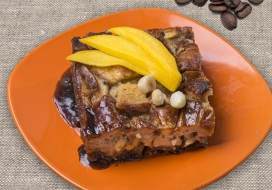 Image of Kona Coffee Caramel Bread Pudding