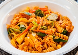 Image of Fusilli Pasta Primavera 