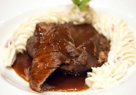 Image of Kona Braised Boneless Short-Rib with Ancho Chili Sauce