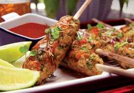 Image of Thai Shrimp & Pork Skewers