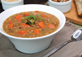 Image of Mushroom Barley Soup