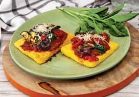 Image of Pan Crisp Polenta Squares